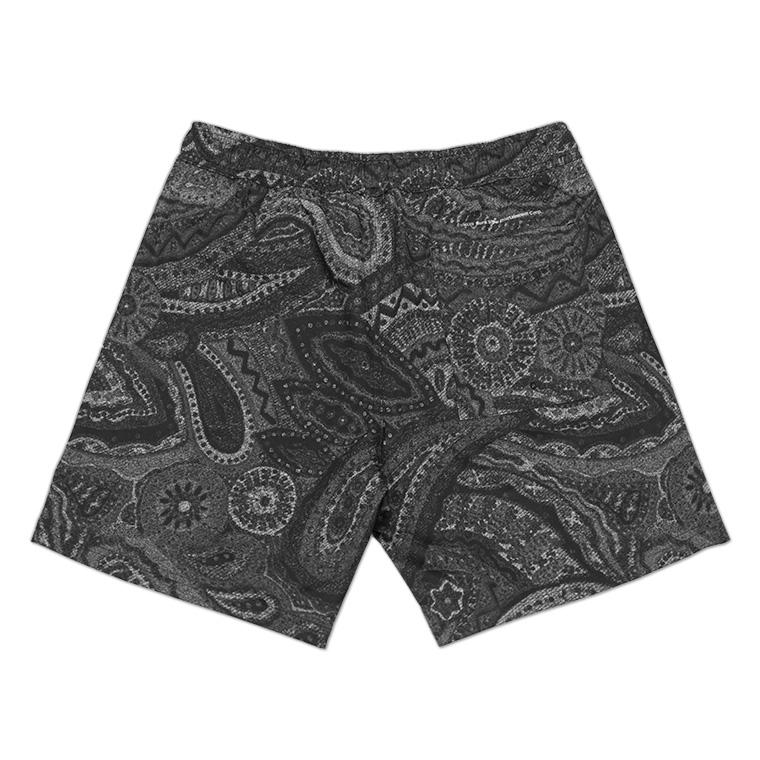 Burn Slow Entertainment swim shorts - Paisley